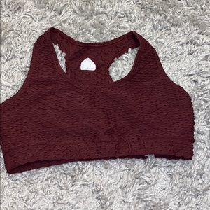 Booty By Brabants : Croco Skin Top Merlot